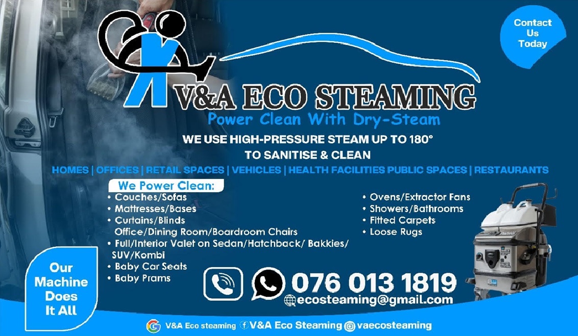 V&A Eco Steaming
