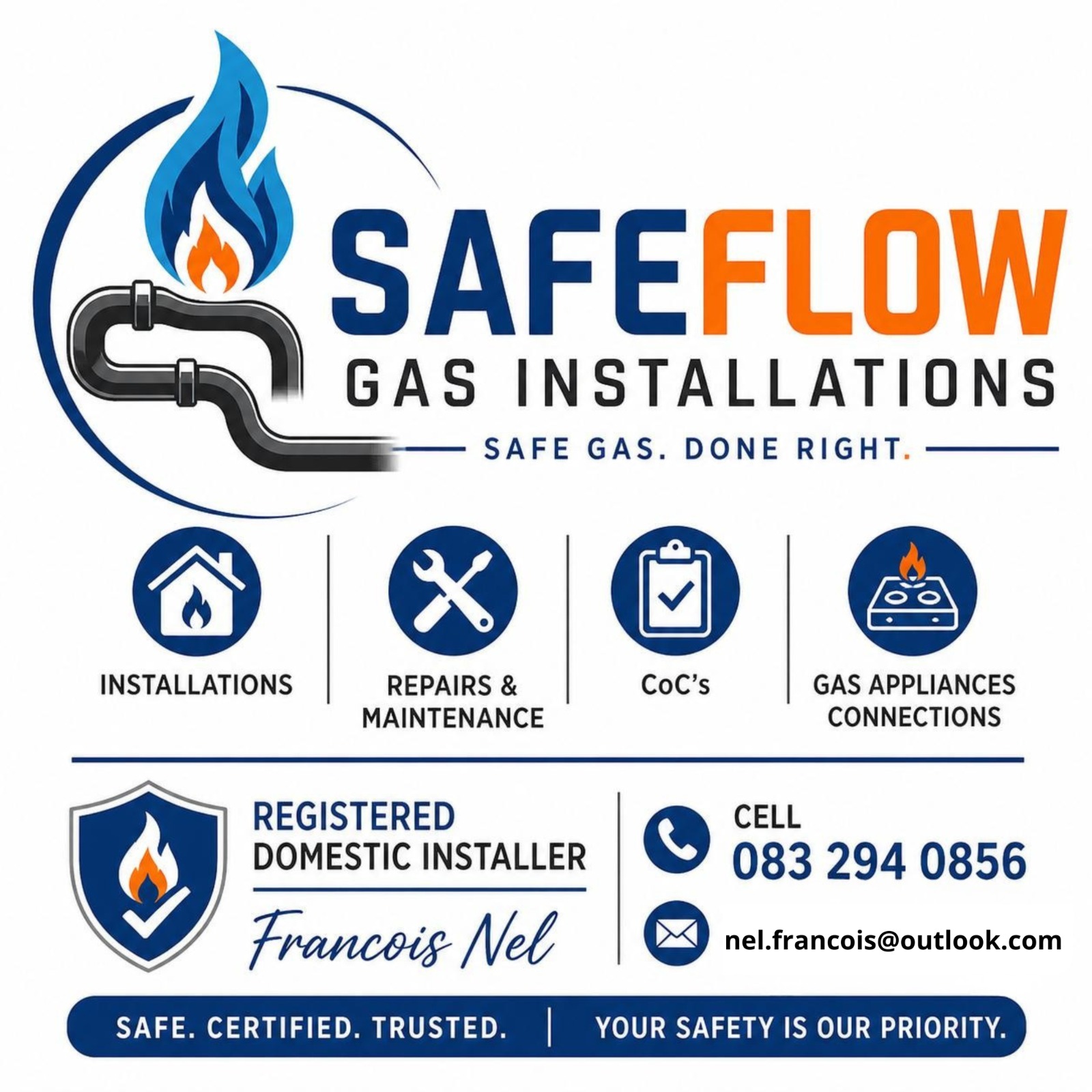 Safeflow Gas Installations